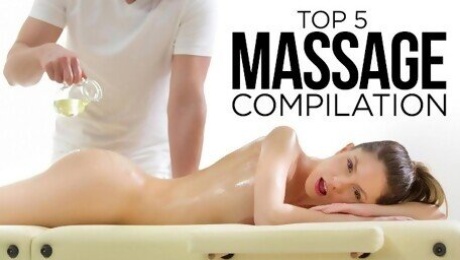 TOP 5 MASSAGE COMPILATION! OILED UP AND READY FOR SEX - WHITEBOXXX